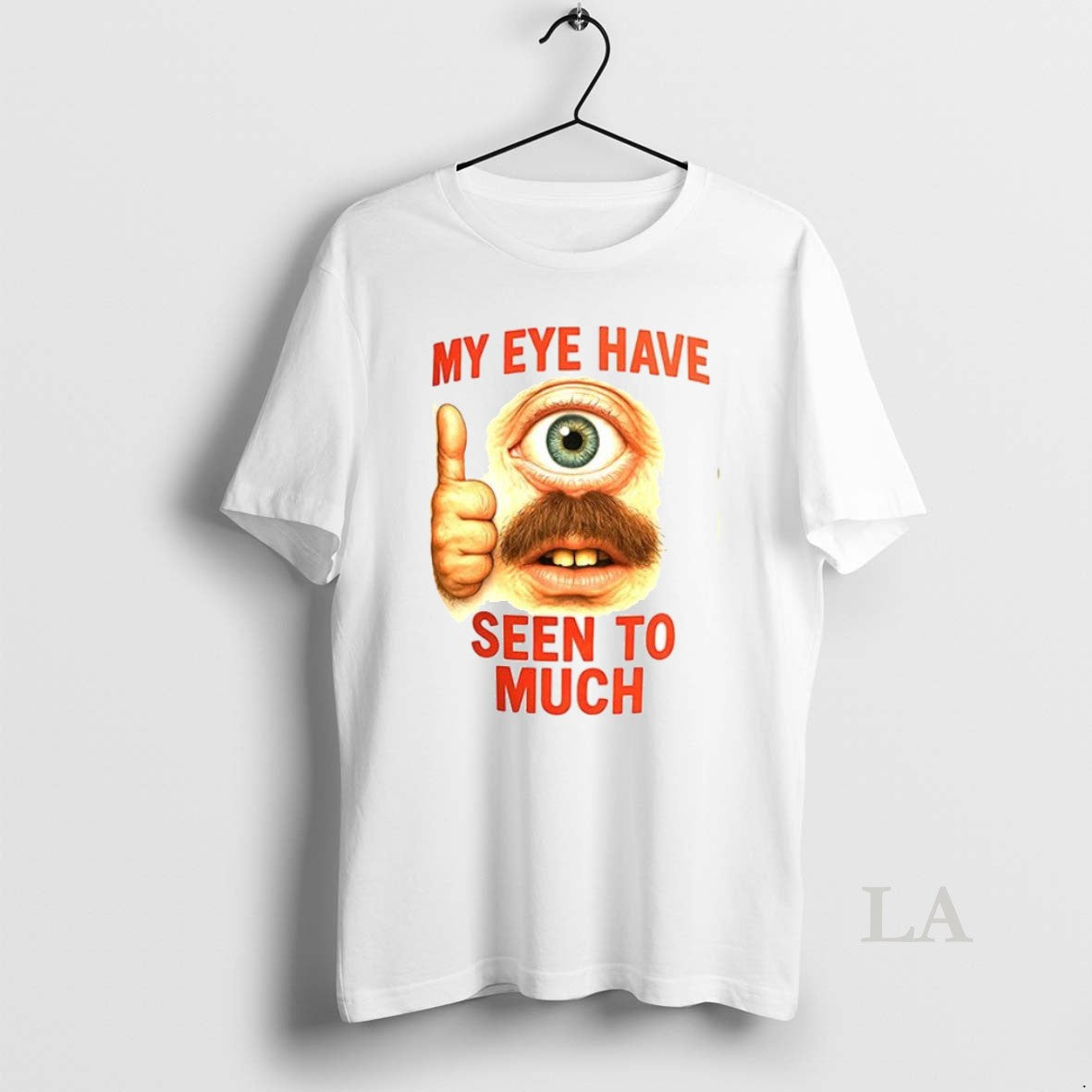 Original My Eye Have Seen To Much Ceramic Ceramic And Classic Dad Cap