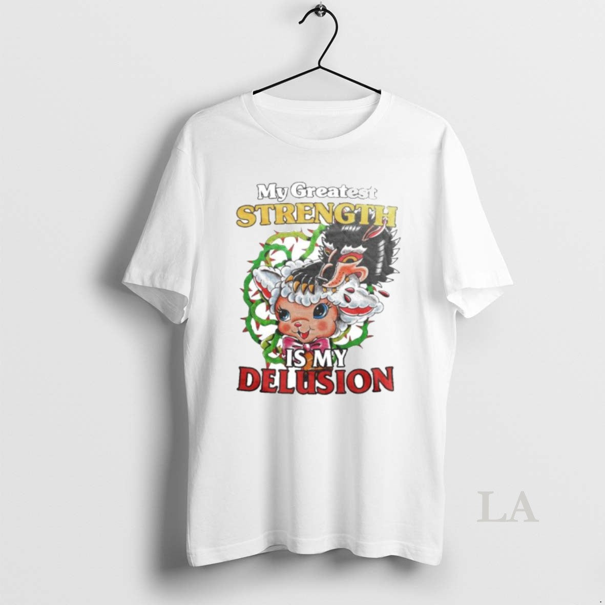 Original My Greatest Strength Is My Delusion Ornaments