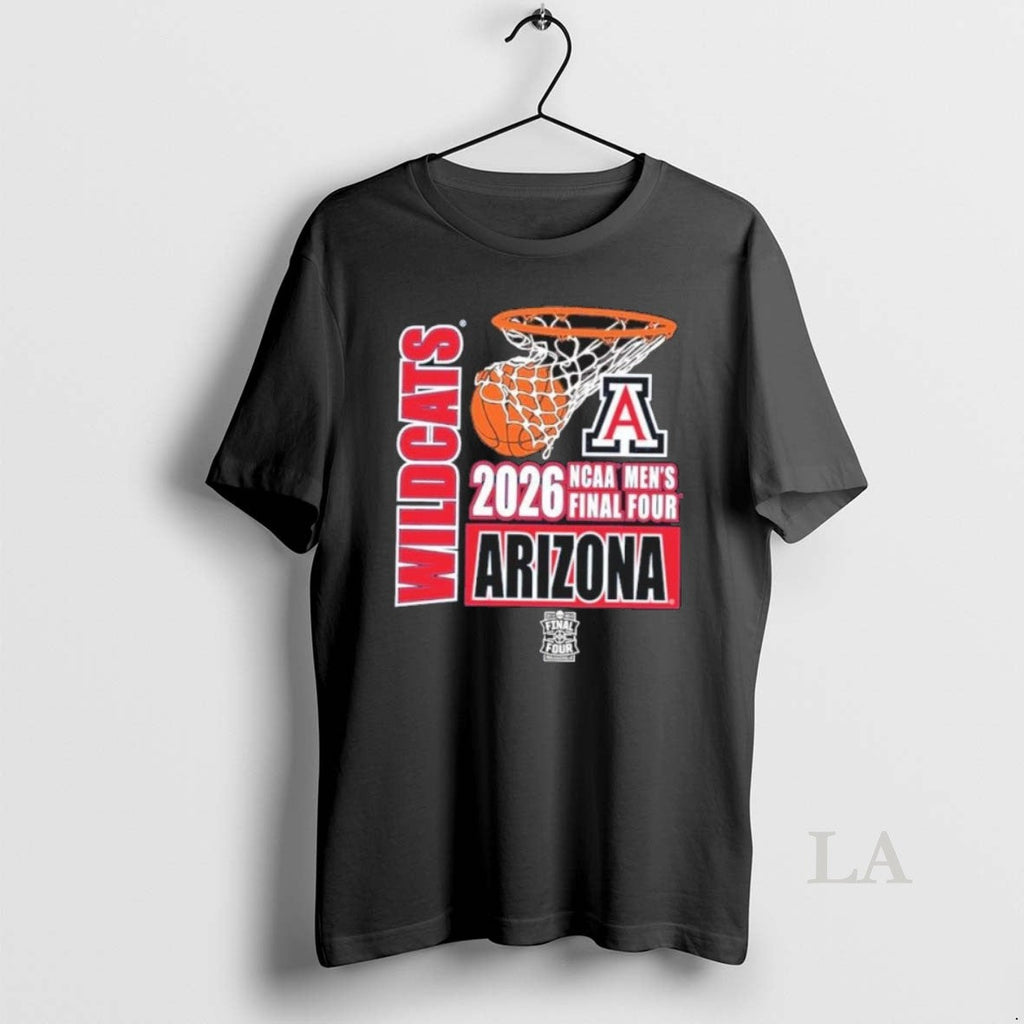 Original Ncaa Arizona Wildcats 2026 Mens Final Four Nothing But Net Unisex
