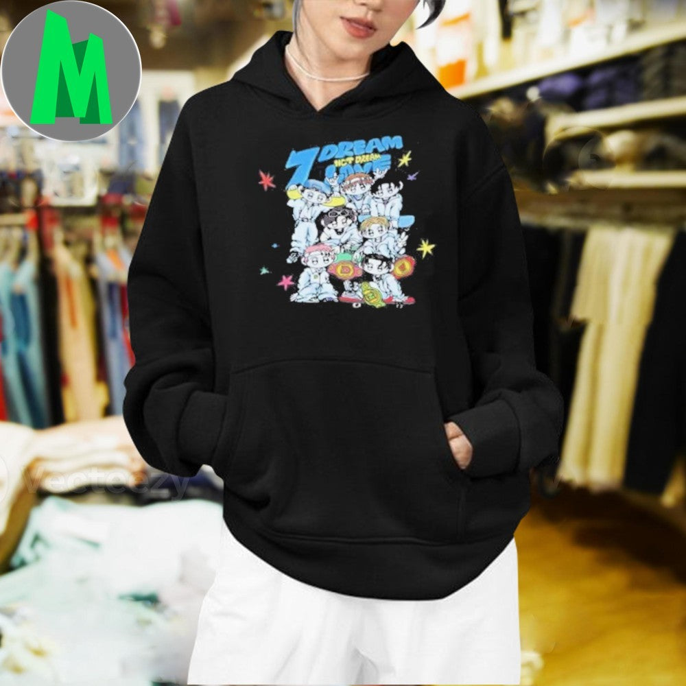Original NCT DREAM Time Riders K-Pop Cartoon Shirt Unisex