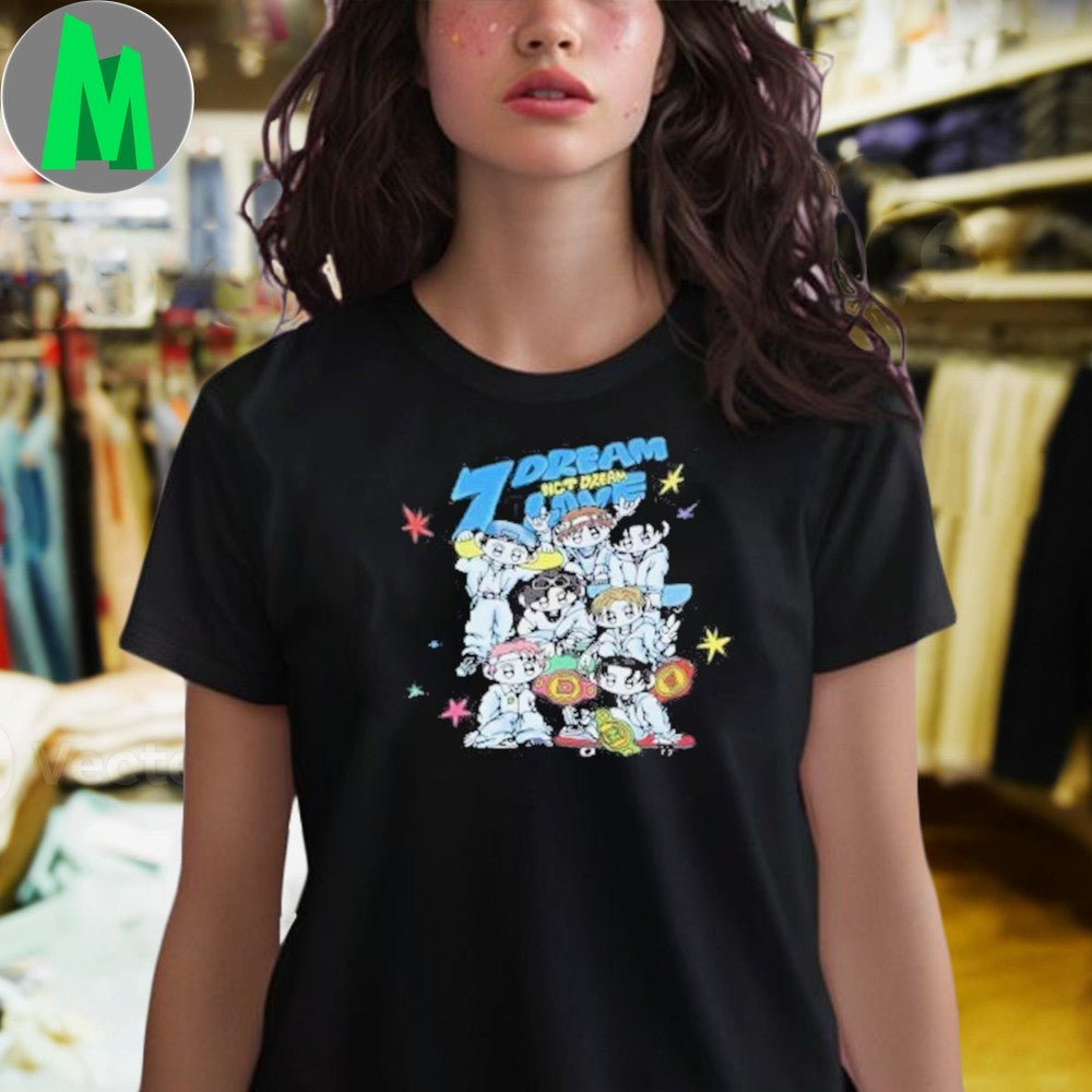 Original NCT DREAM Time Riders K-Pop Cartoon Shirt Unisex