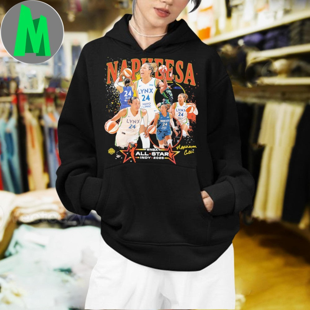 Original Napheesa Collier 2025 WNBA All-Star Game #24 Minnesota Lynx Fan Shirt Unisex