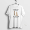 Original Never Underestimate A Woman Who Believes In Jesus In Her Seventies Unisex