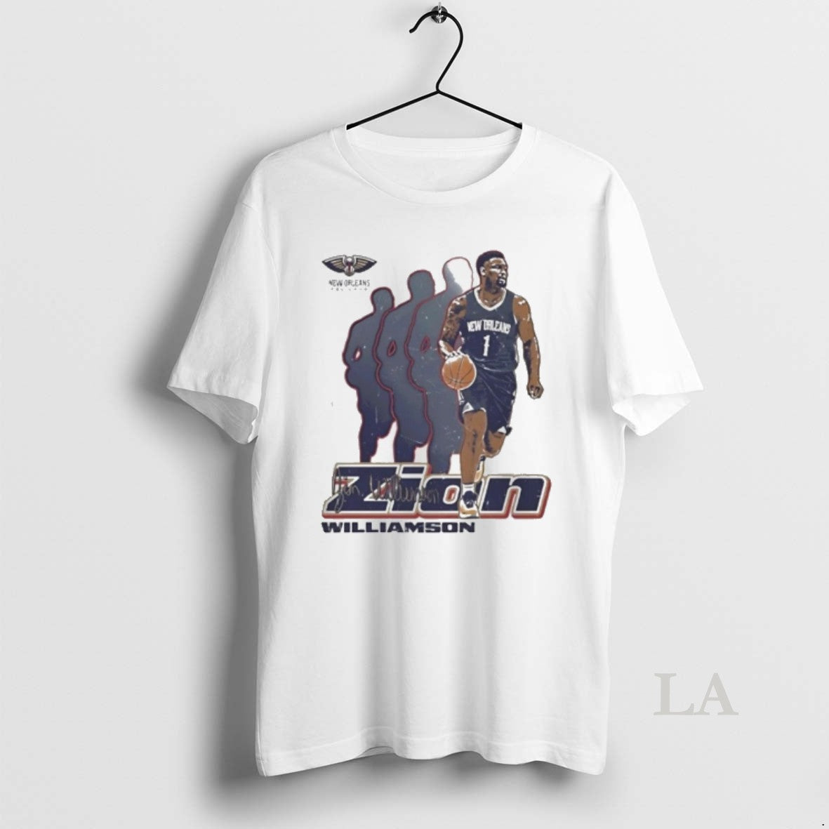 Original New Orleans Pelicans Zion Williamson Autographed Unisex
