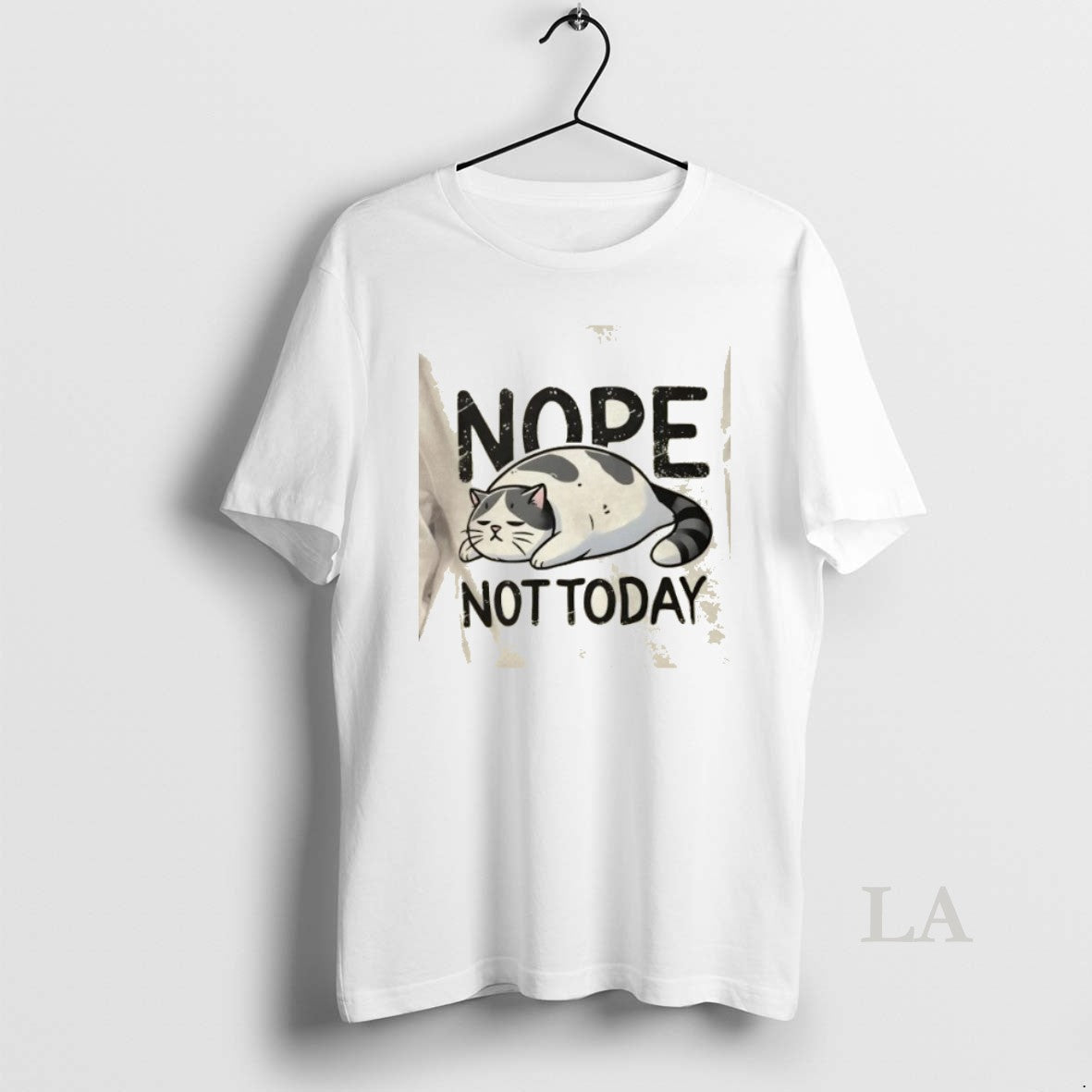 Original Nope Not Today Lazy Cat