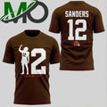 Original Number 12 Browns Shedeur Sanders When The Time Is Right Logo Shirt Unisex