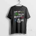 Original One Gun Two Gun Red Gun Blue Gun Long Sleve