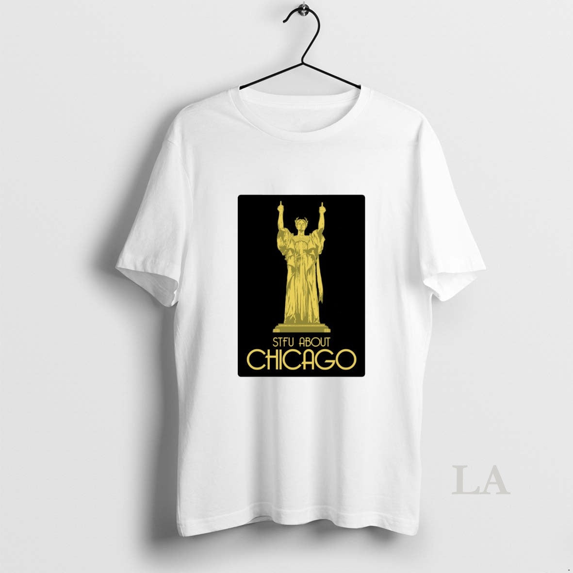 Original Our Lady Of Stfu About Chicago Middle Finger Unisex
