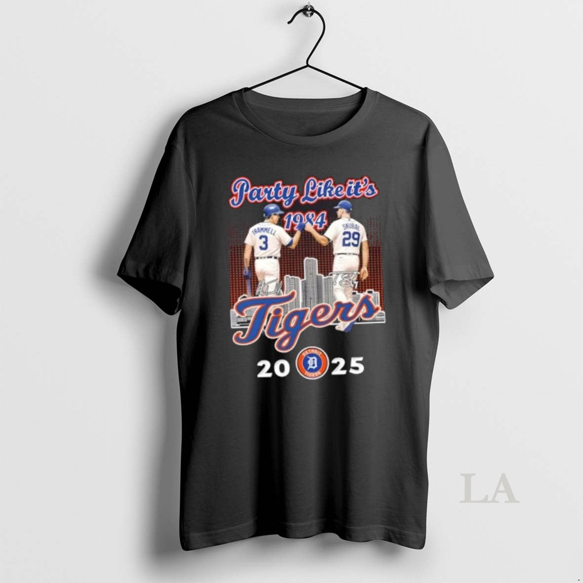 Original Party Like Its 1984 Detroit Tigers Trammell X Skubal 2025 Skyline
