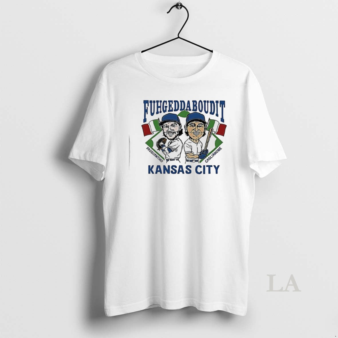 Original Pasquantino Caglianone Fuhgeddaboudit Kansas City Royals Unisex