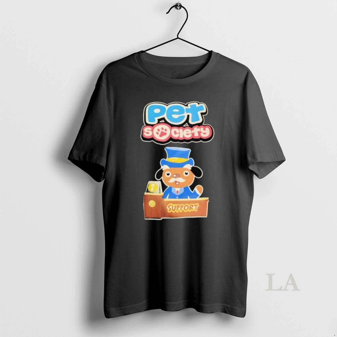 Original Pet Society Support Cartoon