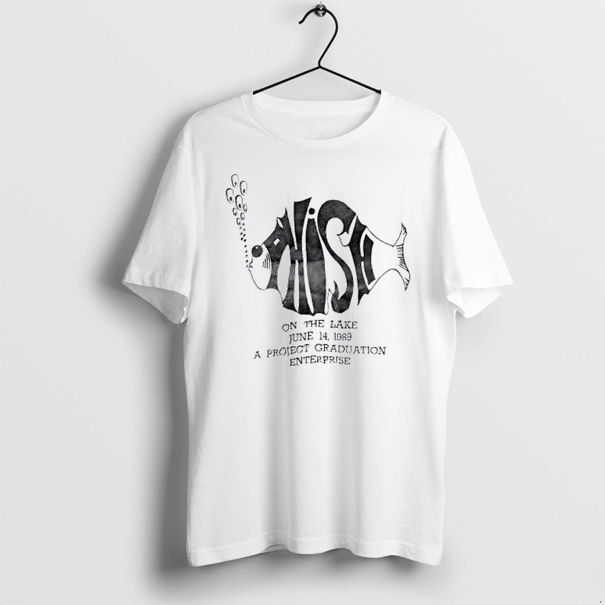 Original Phish On The Lake June 14 1989 Tshirts Jpg Unisex