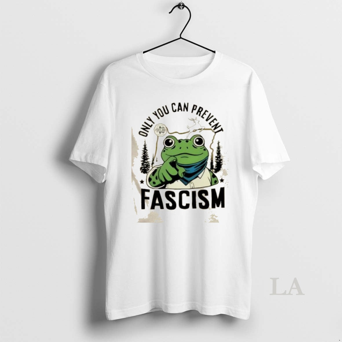 Original Portland Frog Only You Can Prevent Fascism Anti Ice