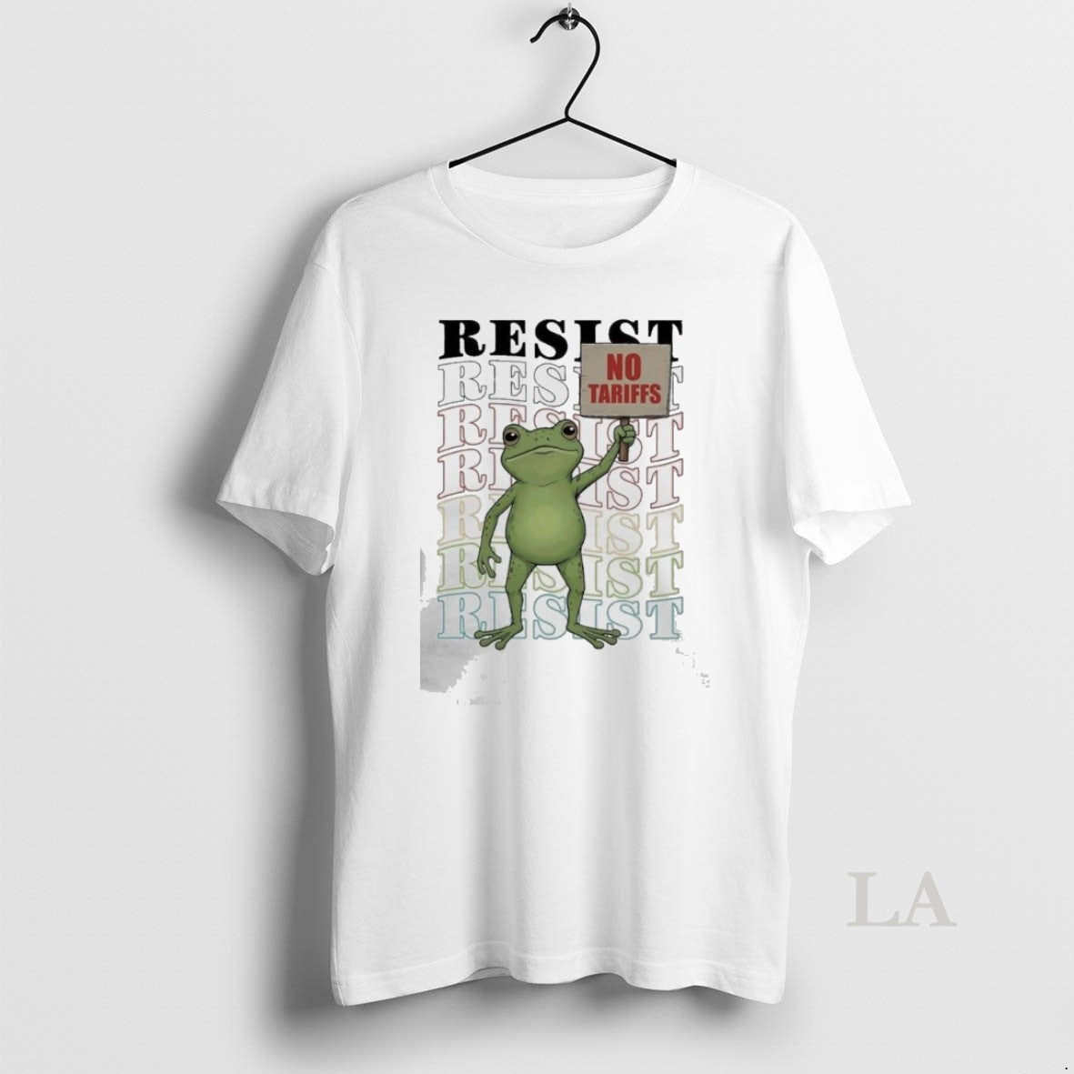 Original Portland Frog Protest Anti Ice Anti Fascism Resist No Tariffs 2025