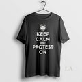 Original Portland Frog Keep Calm And Protest On