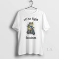 Original Portland Frog Off To Fight Fascism