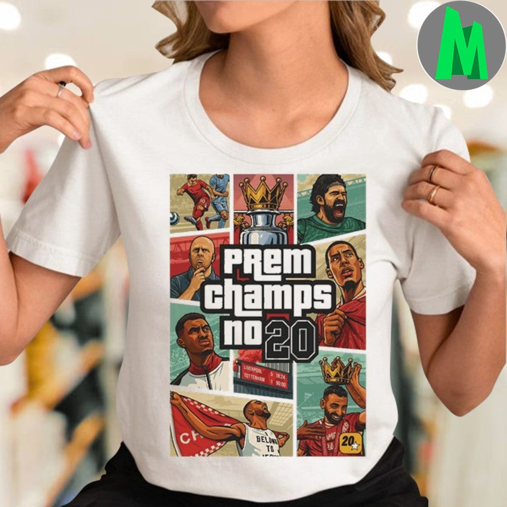 Original Prem Champs No 20 by Moving Unit Shirt Unisex