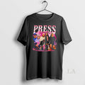 Original Press Pink Lightning Collage Basketball Players