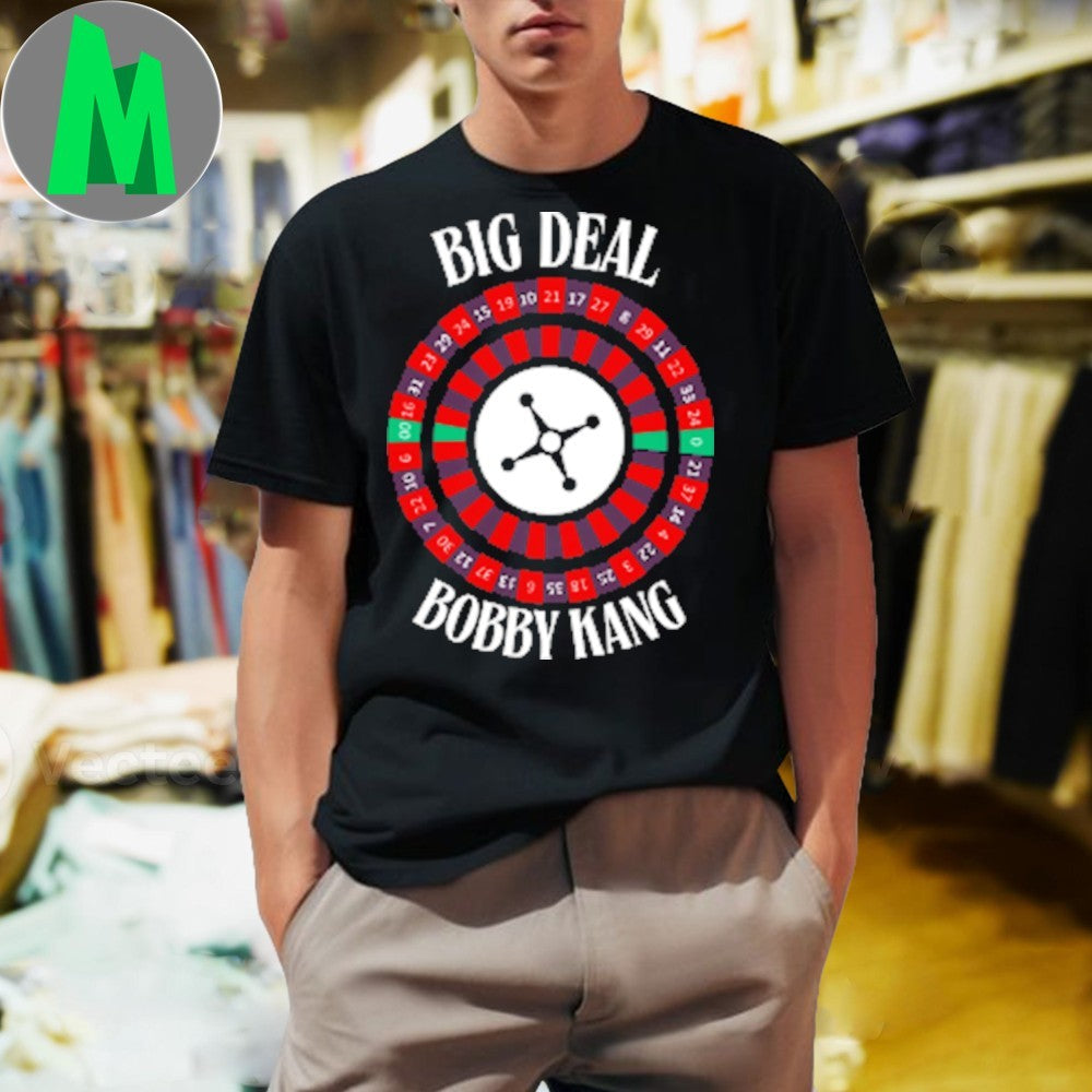 Original ROULETTE Big Deal Bobby Kang Shirt Unisex