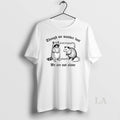Original Raccoon And Possum Though We Wander Lost We Are Not Alone Ceramic Ceramic And