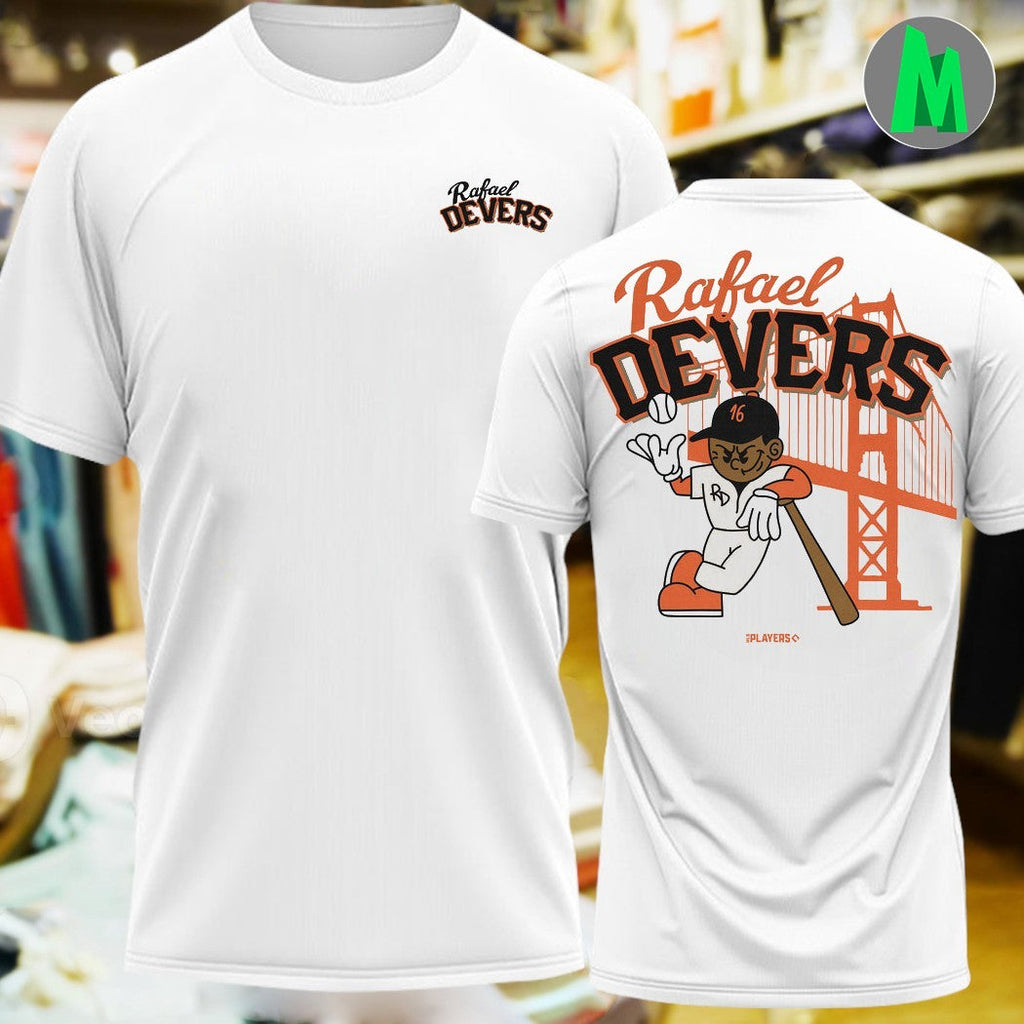 Original Rafael Devers San Francisco Baseball Cartoon Unisex