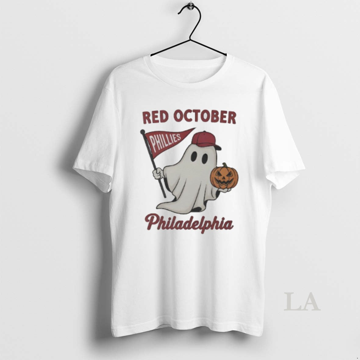 Original Red October Philadelphia Phillies Ghost Halloween
