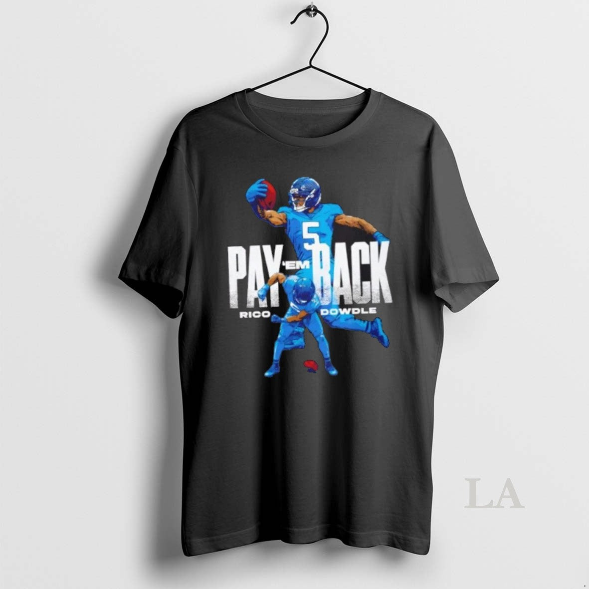 Original Rico Dowdle Carolina Panthers Pay Em Back