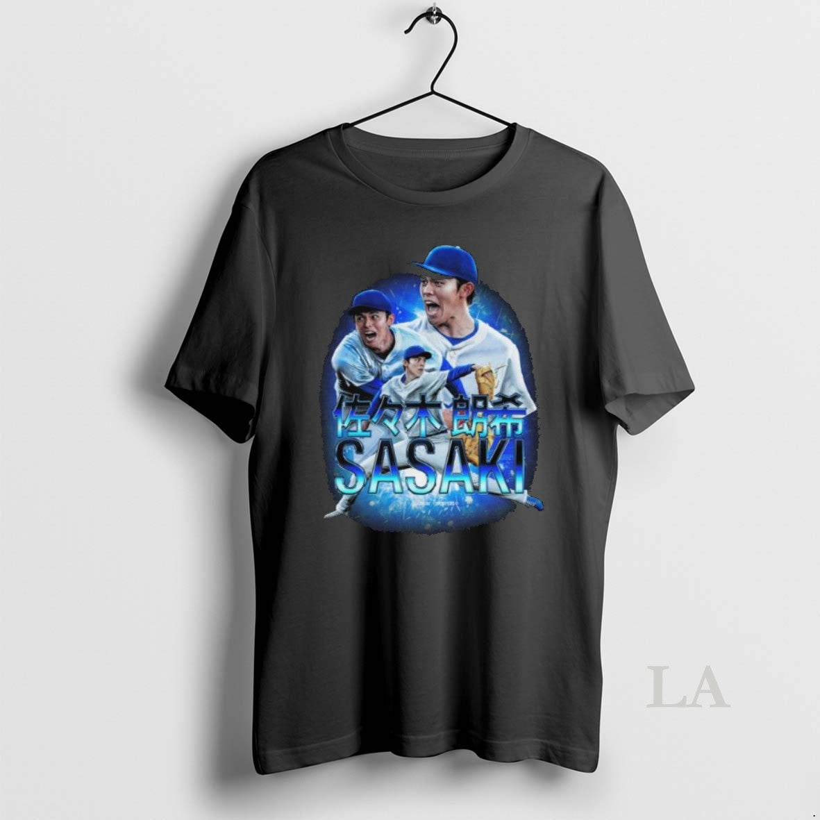 Original Roki Sasaki Los Angeles Dodgers 2025 Long Sleve