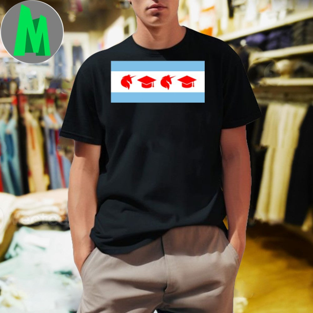 Original SCFC Chicago Flag Shirt Unisex