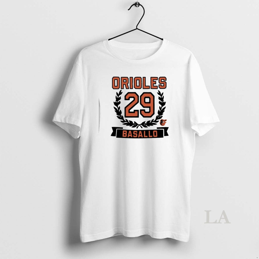 Original Samuel Basallo 29 Baltimore Orioles Baseball Name And Number Unisex