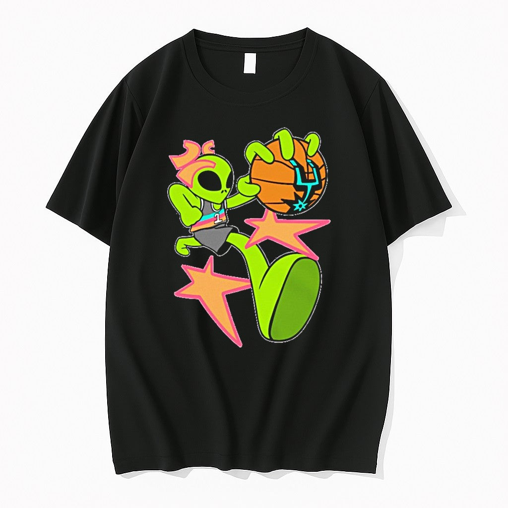 Original San Antonio Spurs Alien Basketball Player Jersey Number 1 Tshirts Jpg Unisex