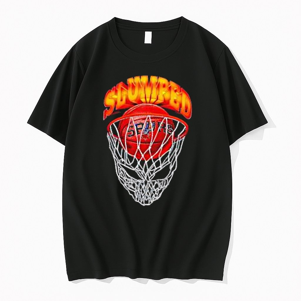 Original San Antonio Spurs Slumped Basketball Tshirts Jpg Unisex
