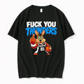 Original San Antonio Spurs The Coyote Mascot Middle Finger Fuck You Thunders Tshirts Unisex