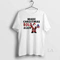 Original Santa Claus With American Flag Make Christmas Bold Again