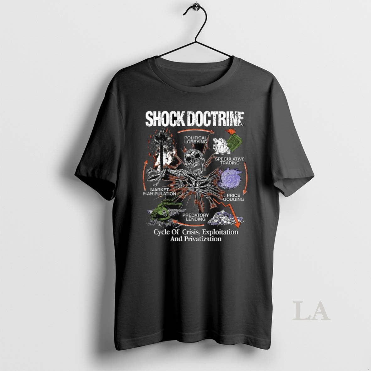 Original Shock Doctrine Cycle Of Apocolypse 2025 Long Sleve