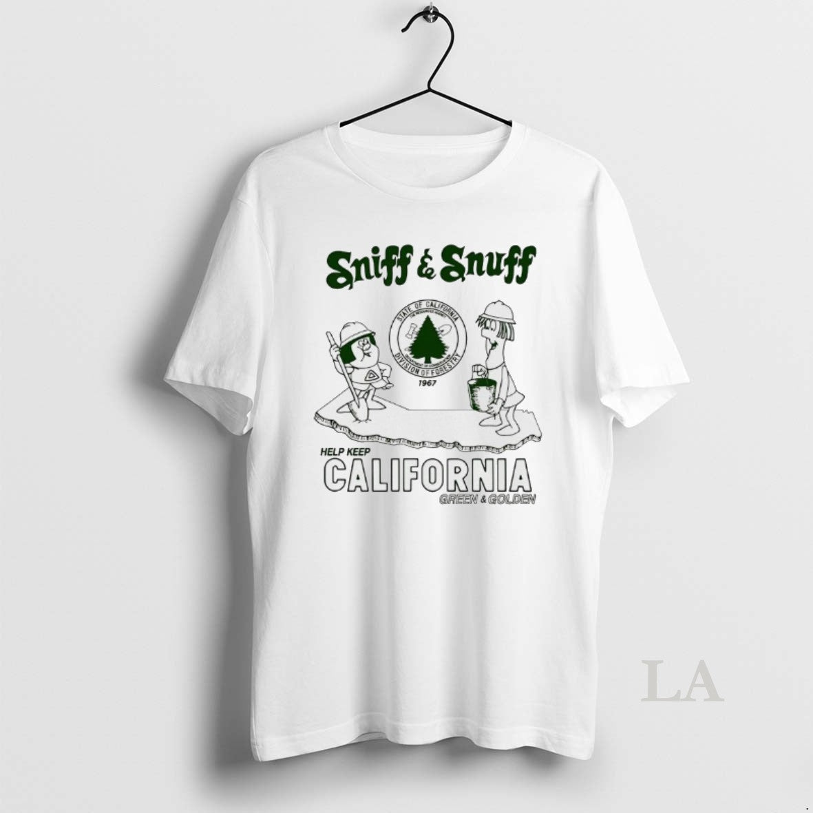 Original Sniff And Snuff Help Keep California Green And Golden