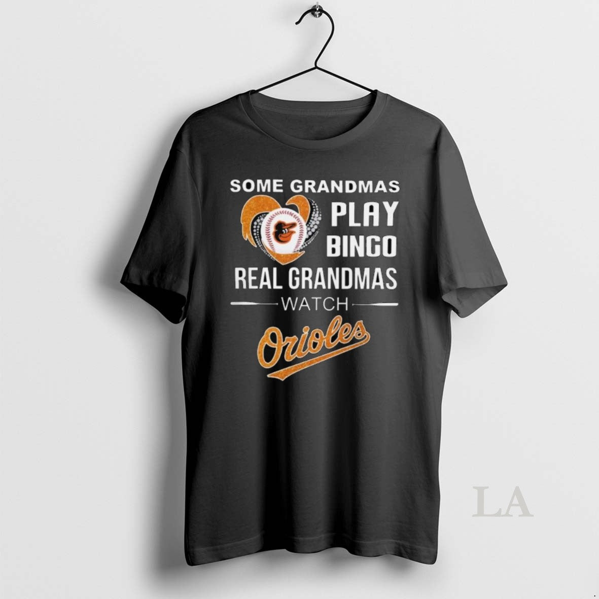 Original Some Grandmas Play Bingo Real Grandmas Watch Baltimore Orioles 2025 Long Sleve