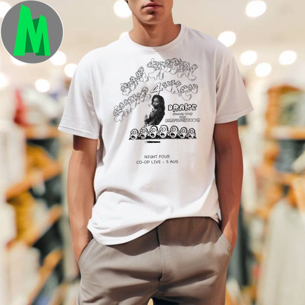 Original Some Special Shows 4 Vjec Drake Summer Tour With Partynextdoor Shirt Unisex