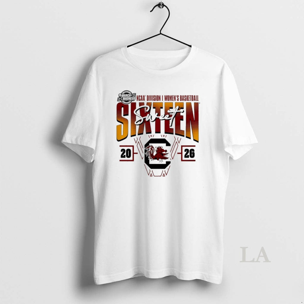 Original South Carolina Gamecocks 2026 Ncaa Womens Basketball Sweet 16 Unisex