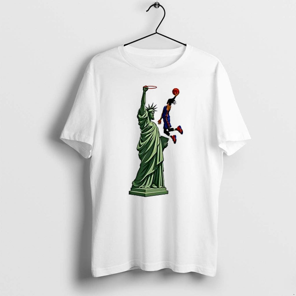 Original Statue Of Liberty Dunk Jalen Brunson Finals 2026 Tshirts Jpg Unisex