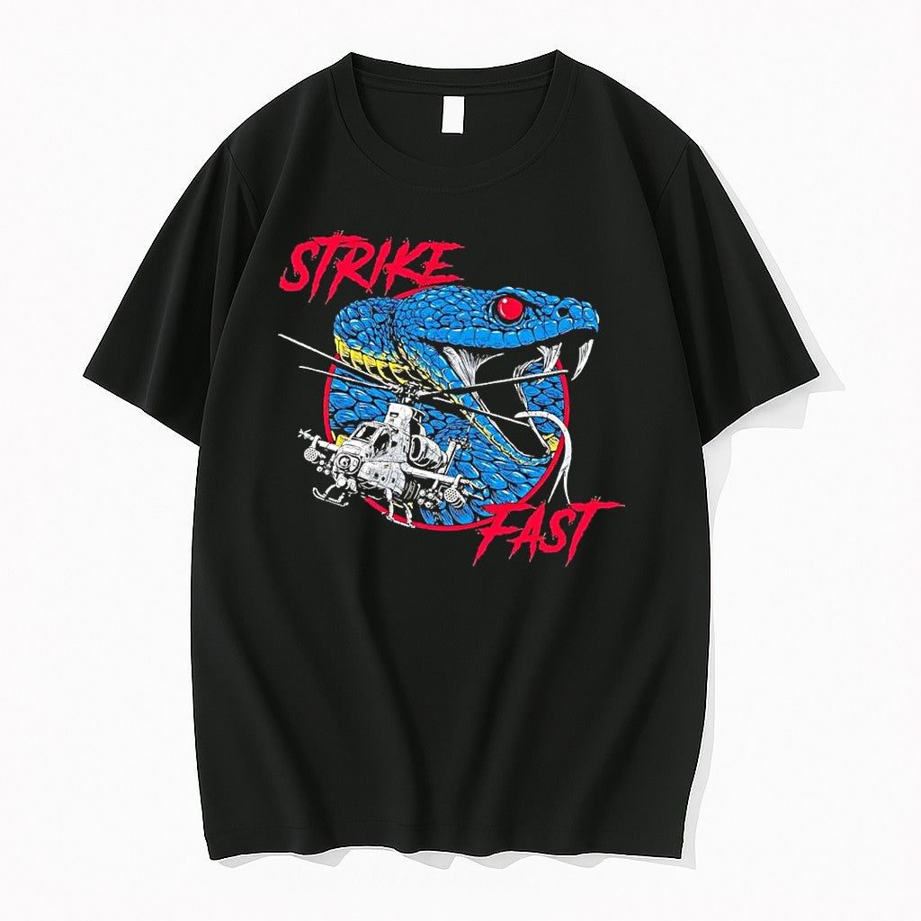 Original Strike Fast Ah 1 Cobra Attack Helicopter Snake Hirt Tshirts Jpg Unisex