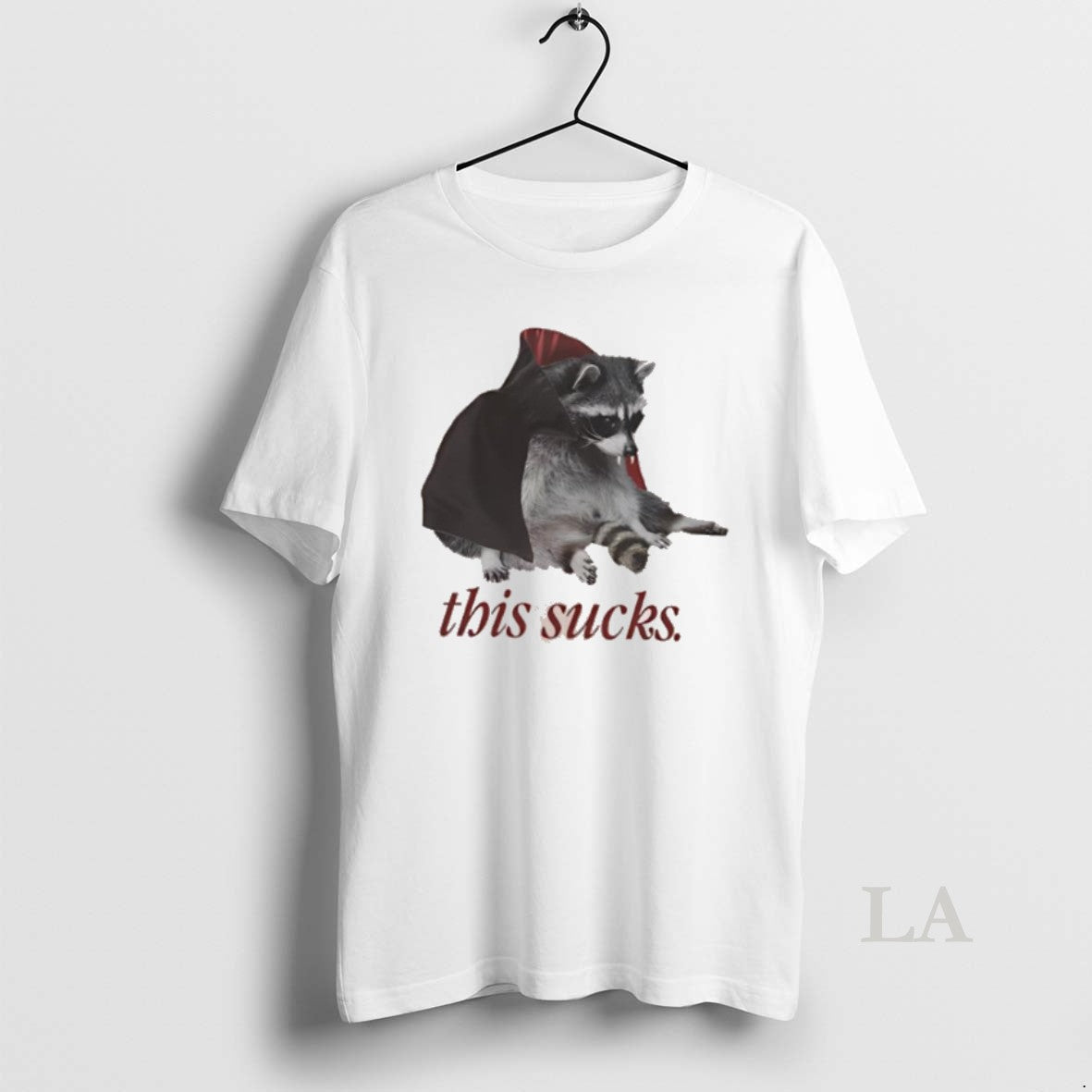 Original Sucks Halloween Vampire Raccoon