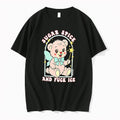 Original Sugar Spice And Fuck Ice Cartoon Pink Teddy Bear Tee Tshirts Jpg Unisex