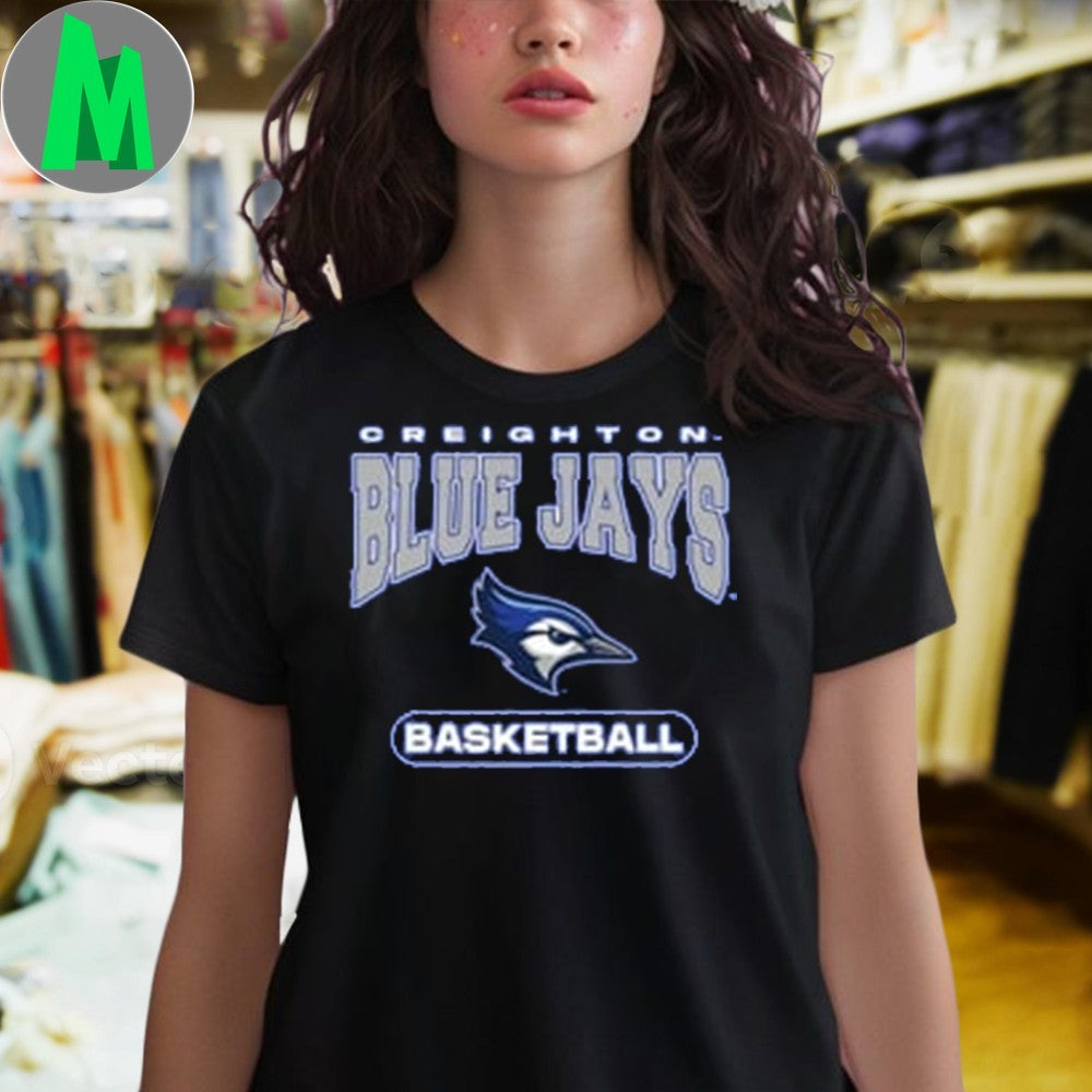 Original Summit Sportswear Creighton Bluejays Youth Blue Basketball Shirt Unisex