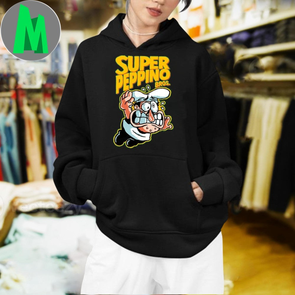 Original Super Peppino Bros Funny Chef Gaming Parody Unisex