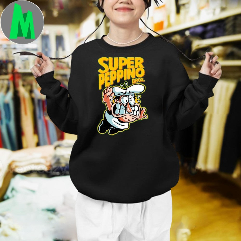Original Super Peppino Bros Funny Chef Gaming Parody Unisex