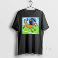 Original T Rac Mascot Tennessee Titans Football Long Sleve