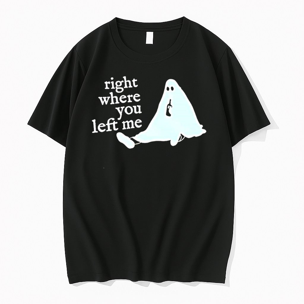 Original Taylor Right Where You Left Me Ghost Song Lyrics Ghost Tshirts Jpg Unisex