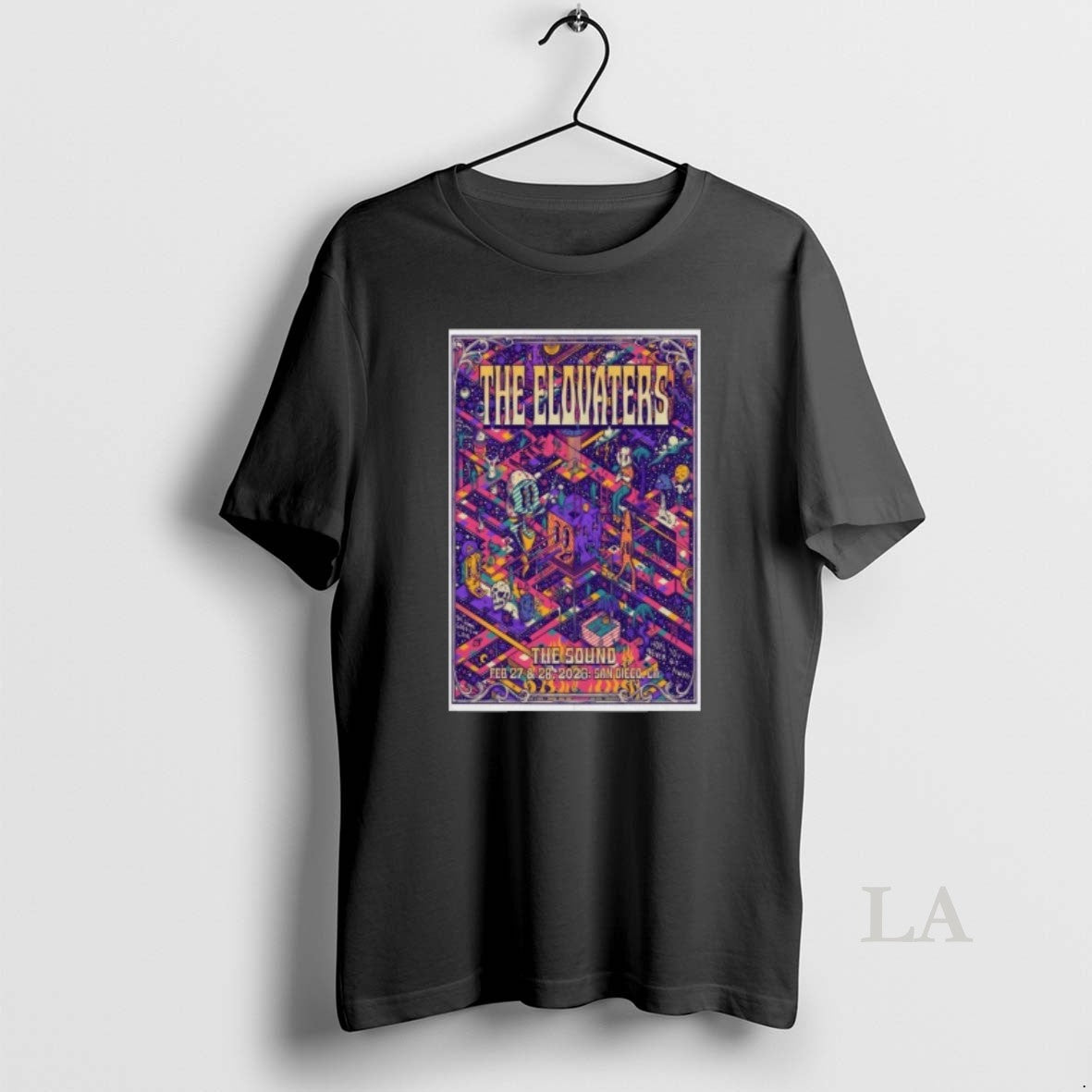 Original The Elovaters San Diego Shows Feb 27 28 2026 Unisex