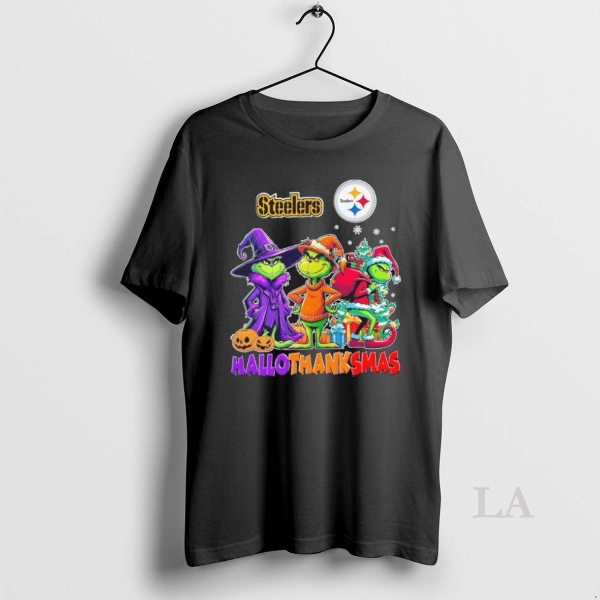 Original The Grinch Steelers Hallothanksmas